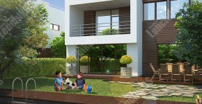 Разработка проекта архитектуры дома на 3 семьи